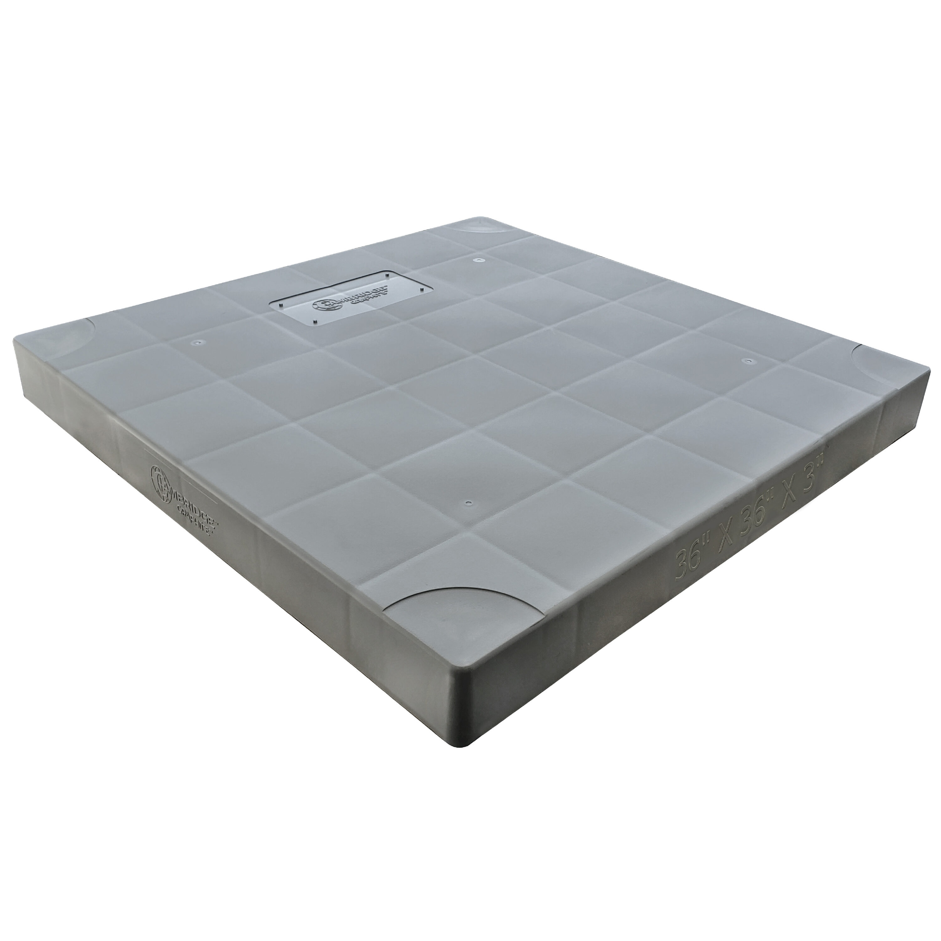 Cambridge Resources 203095 36-Inches W x 3-Inches H Central Air conditioner condenser pad