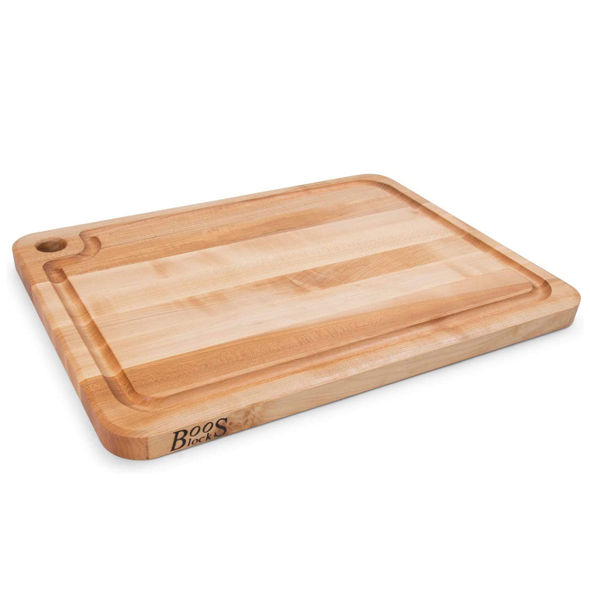 John Boos 301010 22-in L x 16-in W Wood Cutting Board