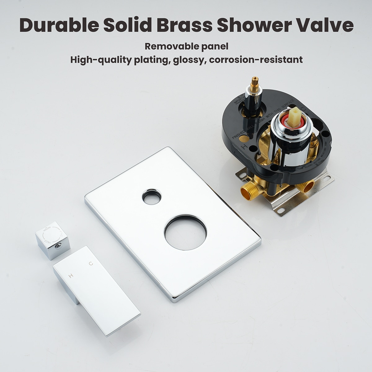 Mondawe AM-S008AC-10CH Showerhead-Bar-Panels - View #12