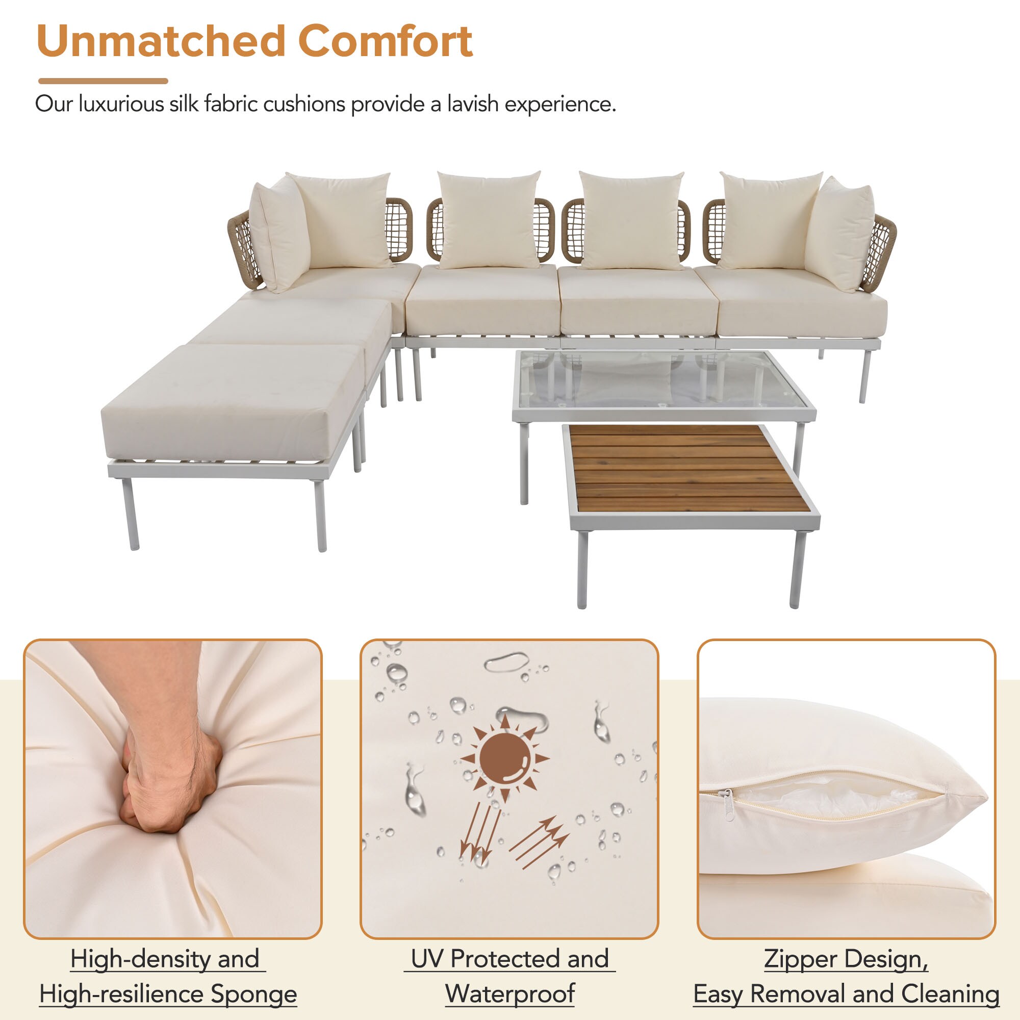 Bayfeve BFTM-3A-PCS Patio-Conversation-Sets - View #7