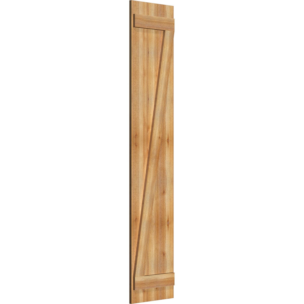 Ekena Millwork RBJ06Z16X078RWR Exterior-Shutters - View #2