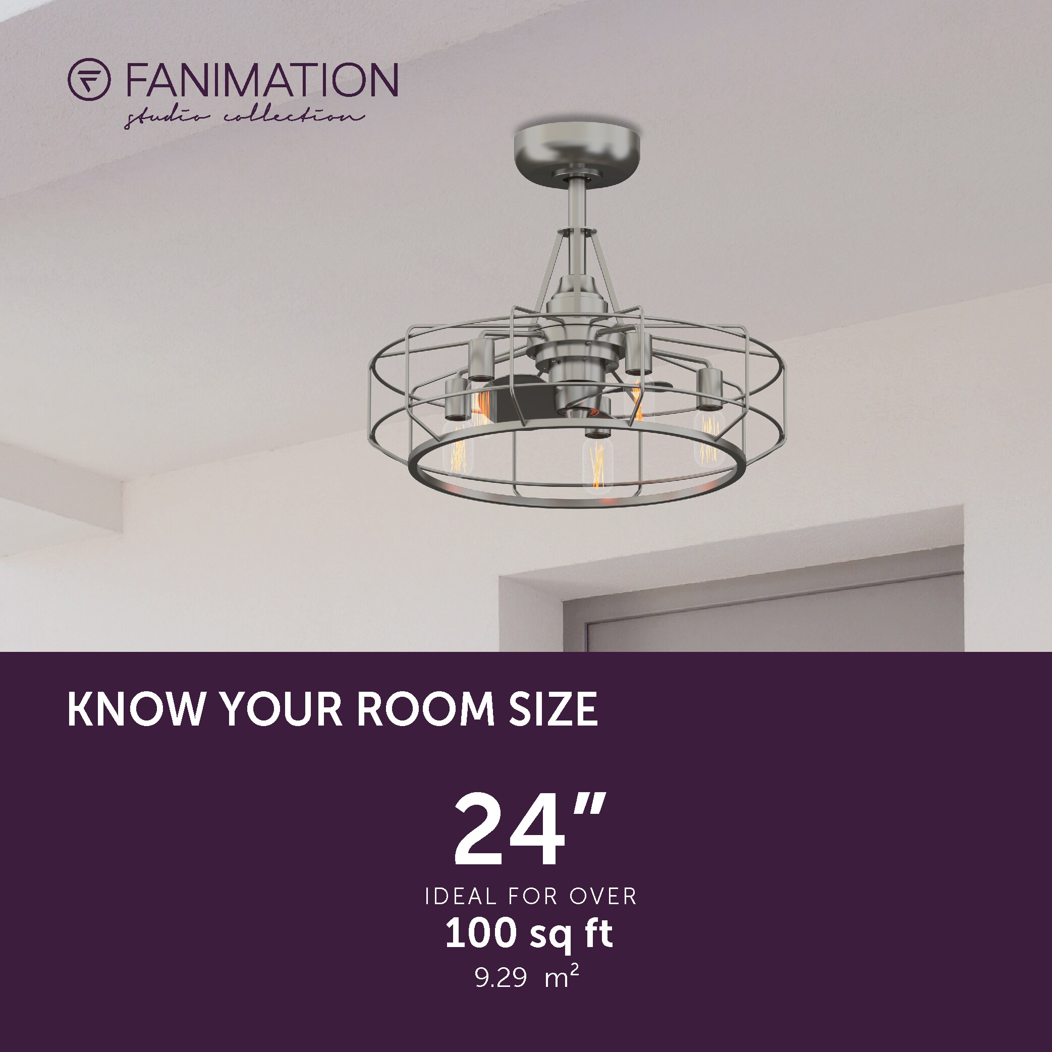 Fanimation Studio Collection LP3072LBN Ceiling-Fans - View #13