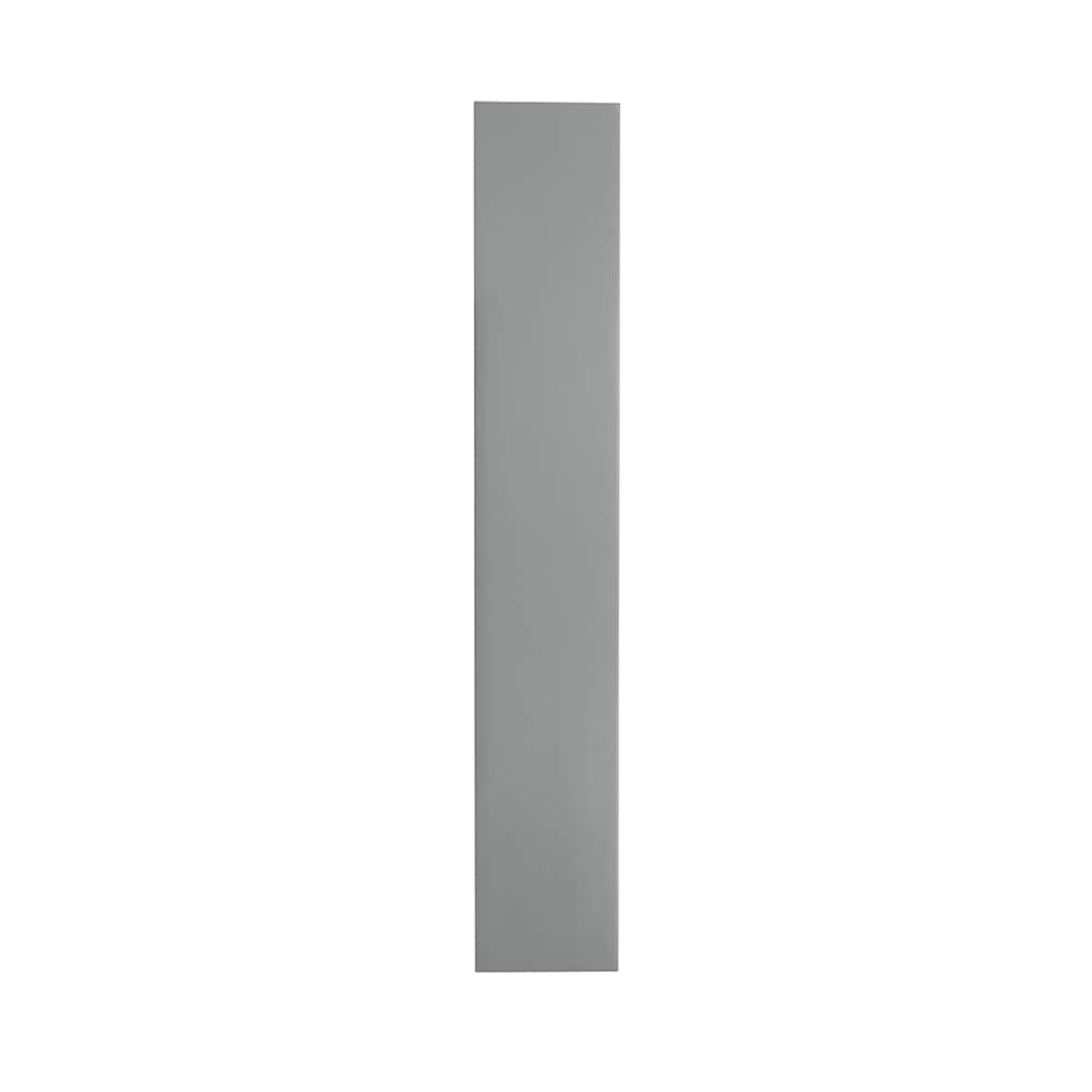 RELIABILT LS-SG-F636 Overlake Cabinet Fill Strip 6-in W x 36-in H x 0.75-in D Gray Painted