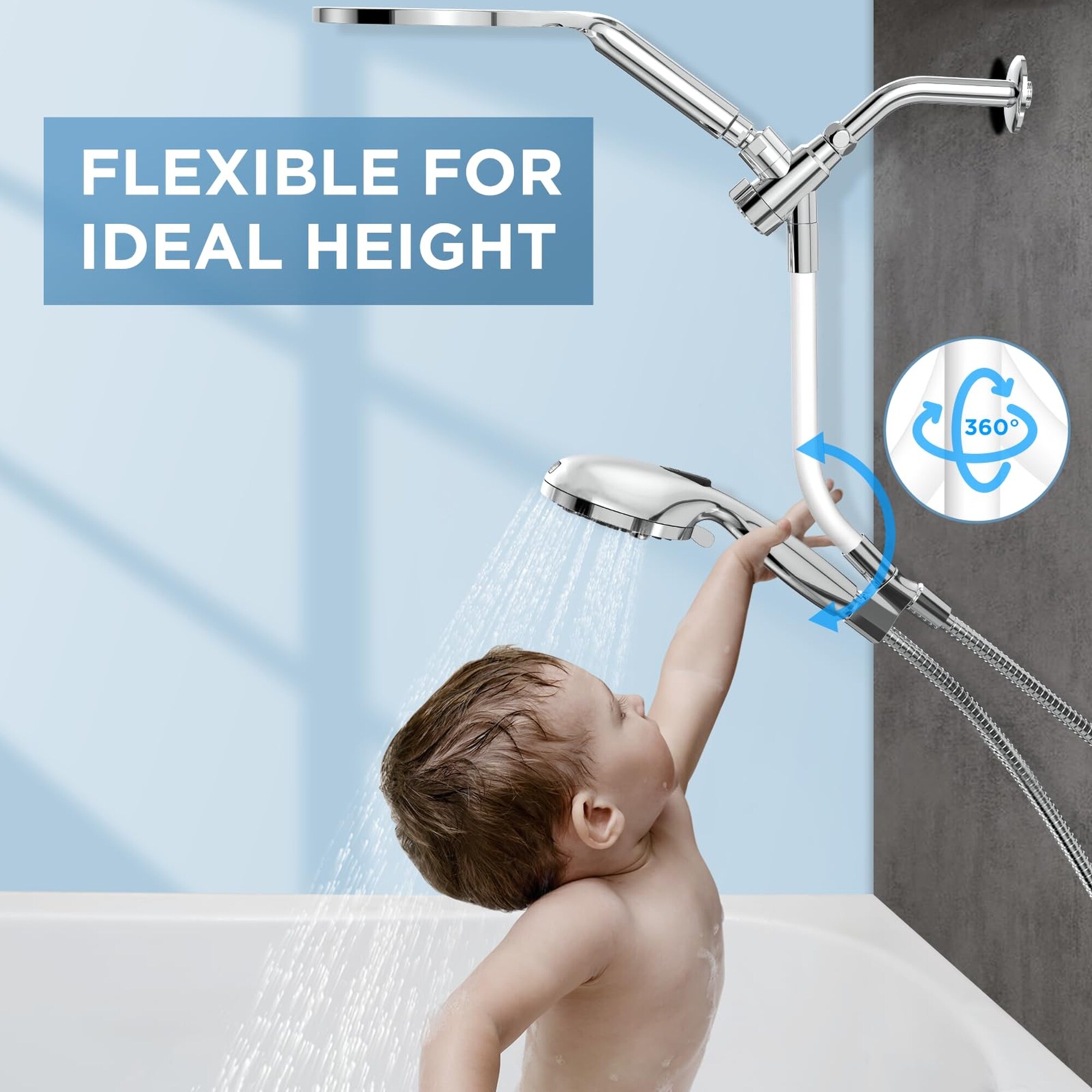 Numhew NHWILL10592 Fixed-Showerhead - View #3