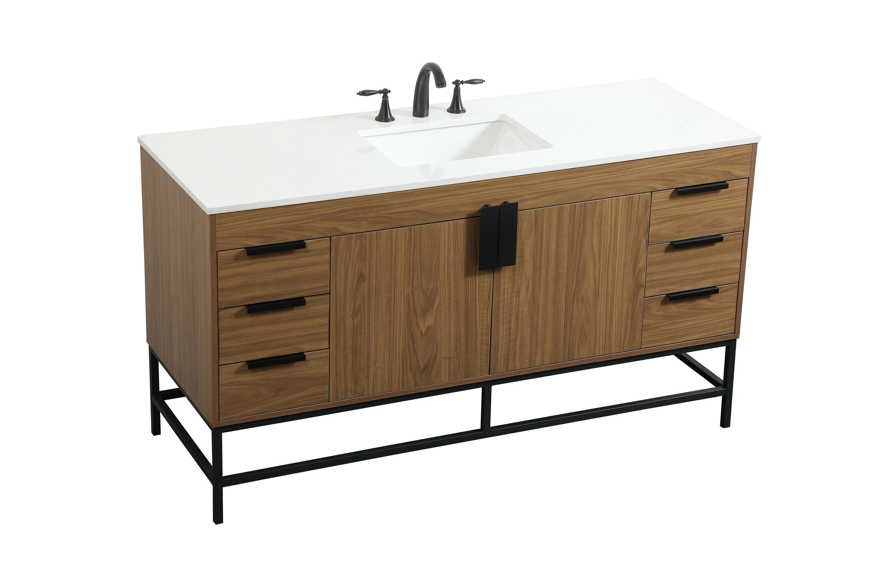 Elegant Decor HF146580WB Bath-Vanity-Combo - View #9
