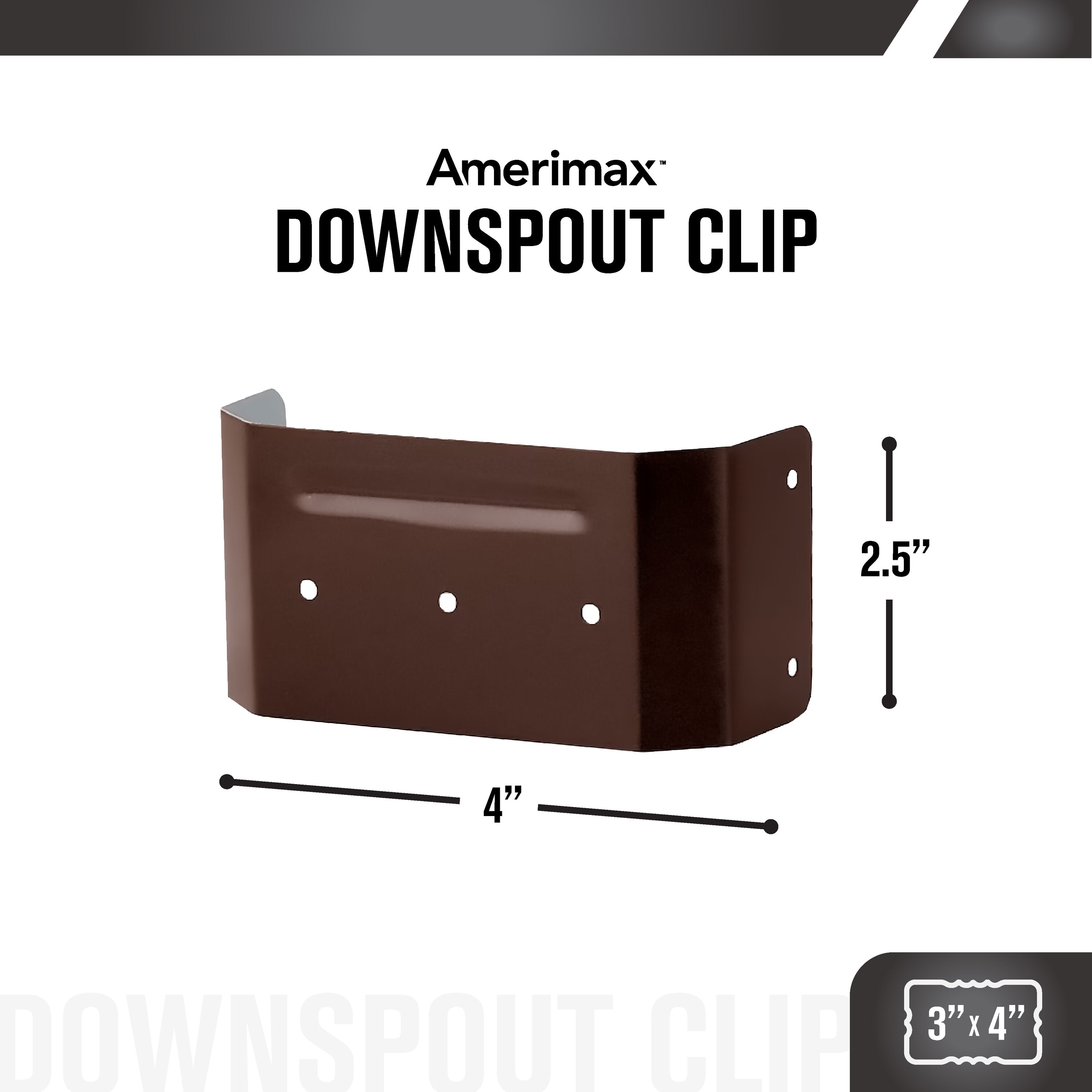 Amerimax 4PCBR36U Downspout-Components - View #3