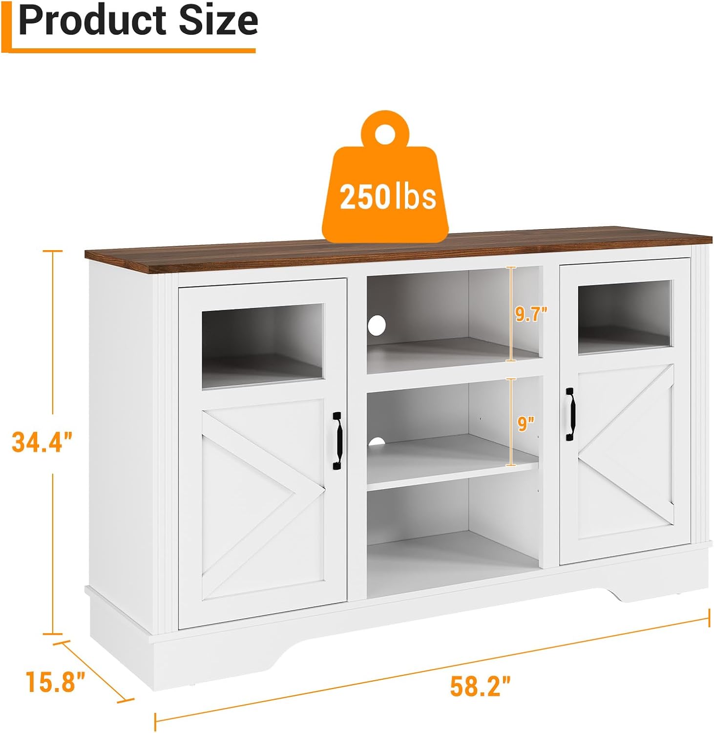 WhizMax IWAN-PHO-161WQV5G Tv-Stands - View #3