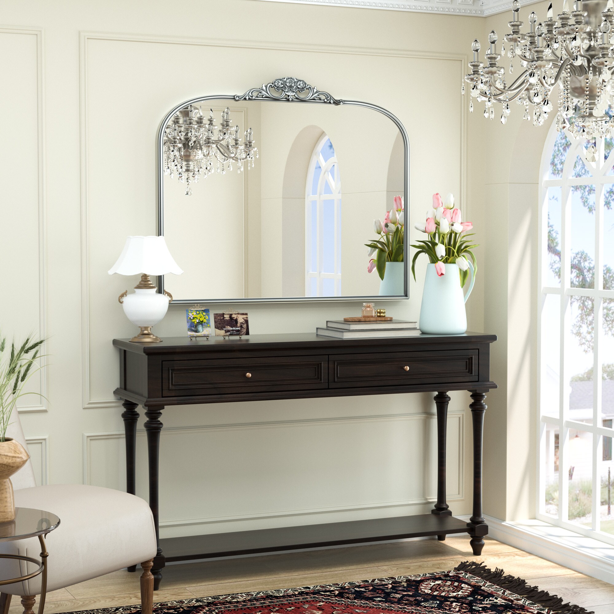 Keonjinn LW-JZ-CXFD-10175-SI Decor-Mirrors - View #2