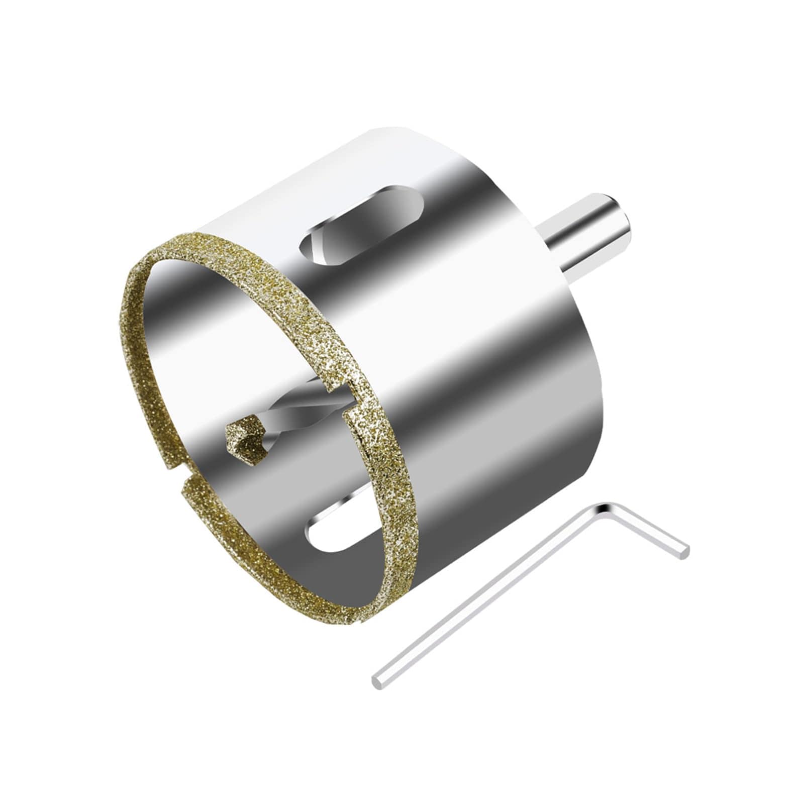 SenQWFa 2-1/4Inch Diamond Hole Saw with Pilot Drill Bit for Glass Ceramic Marble Porcelain Tile Granite Quartz durable home and garden accessory #LDC0817C360