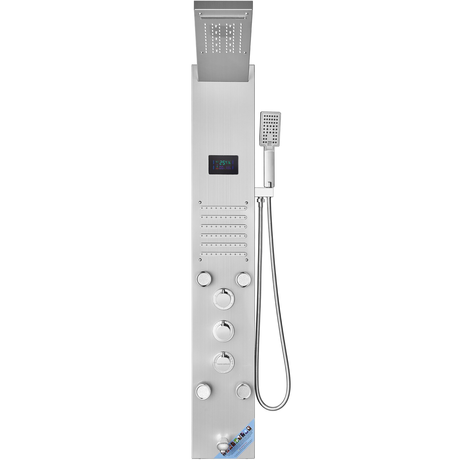 Mecale VOL-9AU09K Showerhead-Bar-Panels - View #9