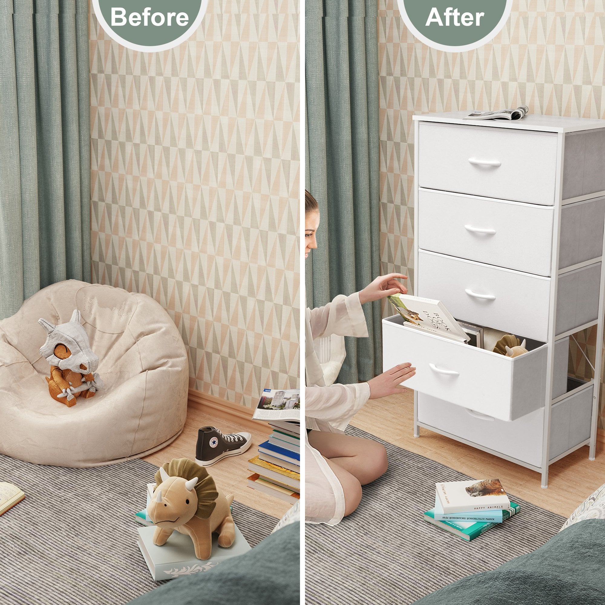 CloudFly CL-HD017WHT dressers - View #5