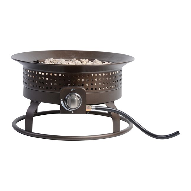 Gas Fire Pits Department At, Portable Steel Fire Pit 28 Inch