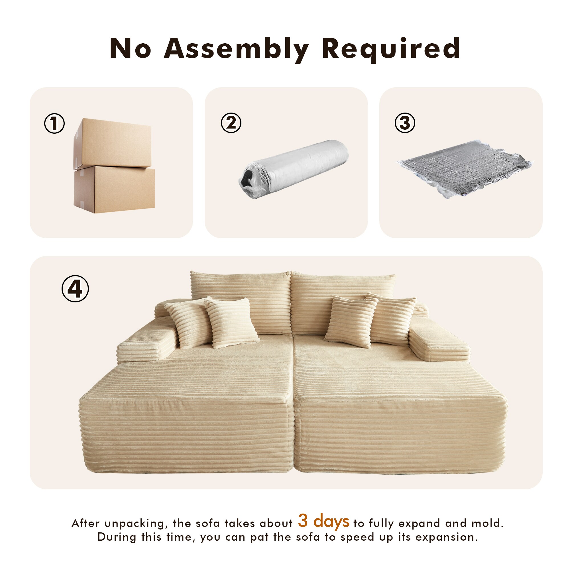 Caodoc L5-SASA240-5 Sofas-Loveseats - View #3