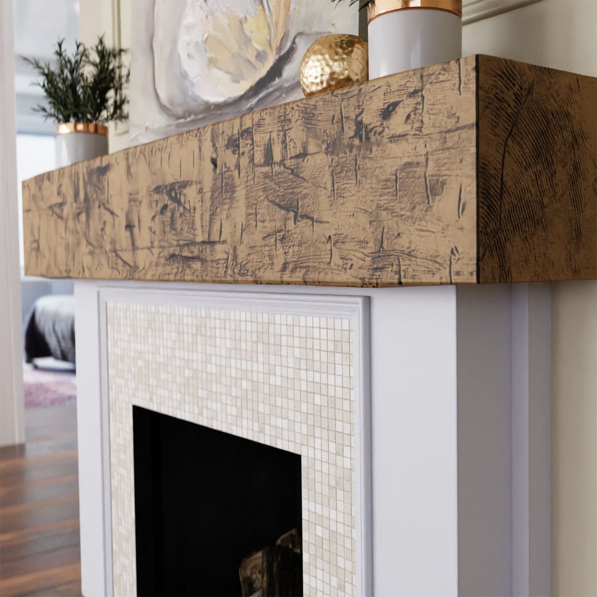 Ekena Millwork MANUHH06X06X72NG Mantel-Shelves - View #7