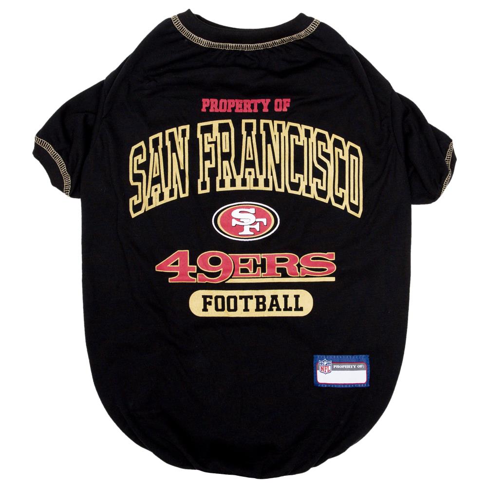 Pets First San Francisco 49ers NFL Pet T-Shirt - Extra Large