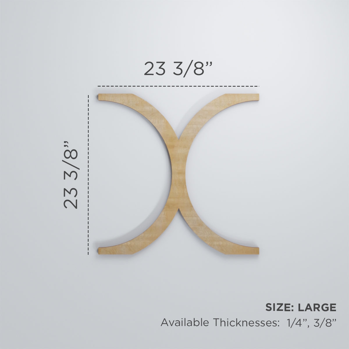 Ekena Millwork WALW24X24X0375BEAMF Wall-Panels - View #2