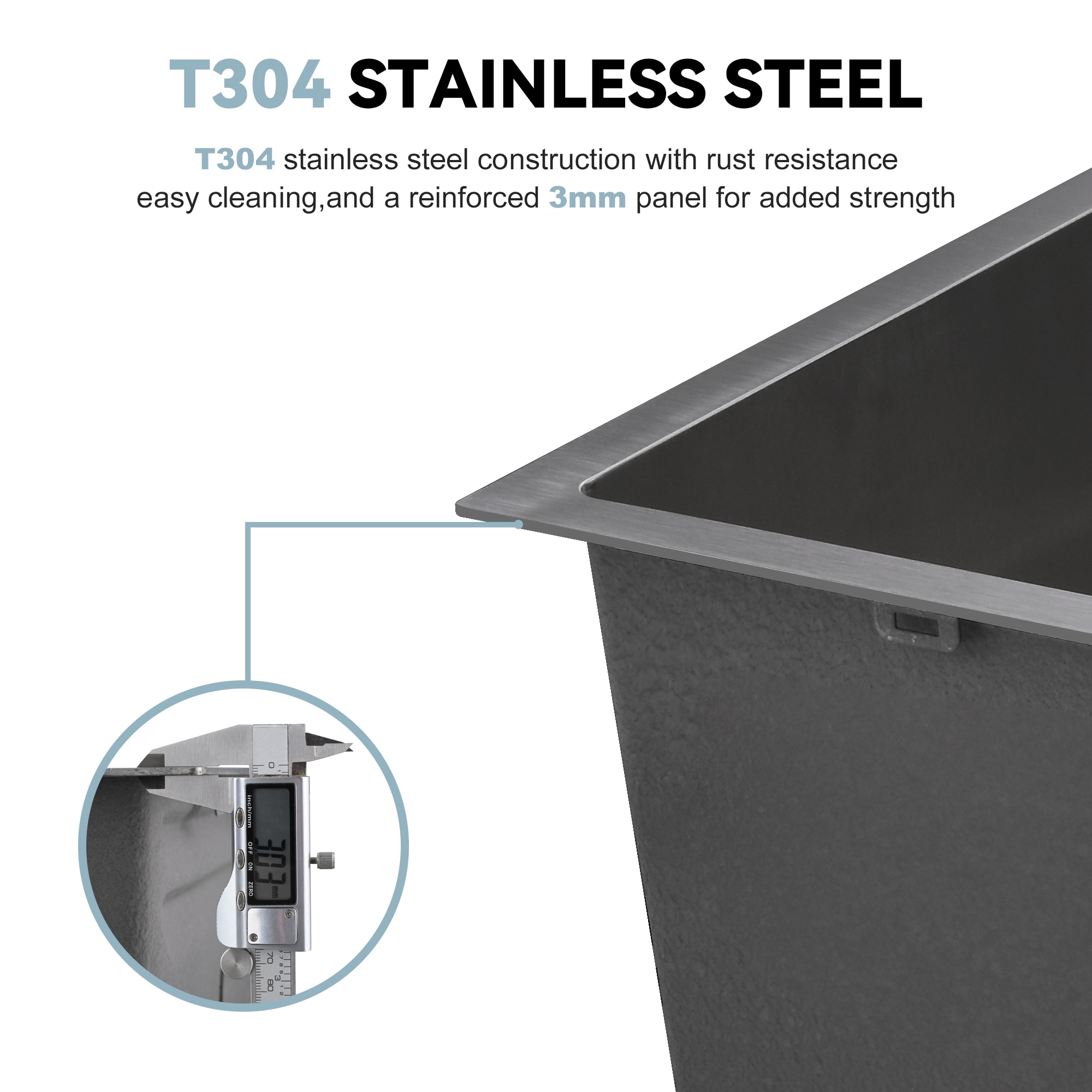 Trivework AQKS05-BR-321908-DZ Kitchen-Sinks - View #4