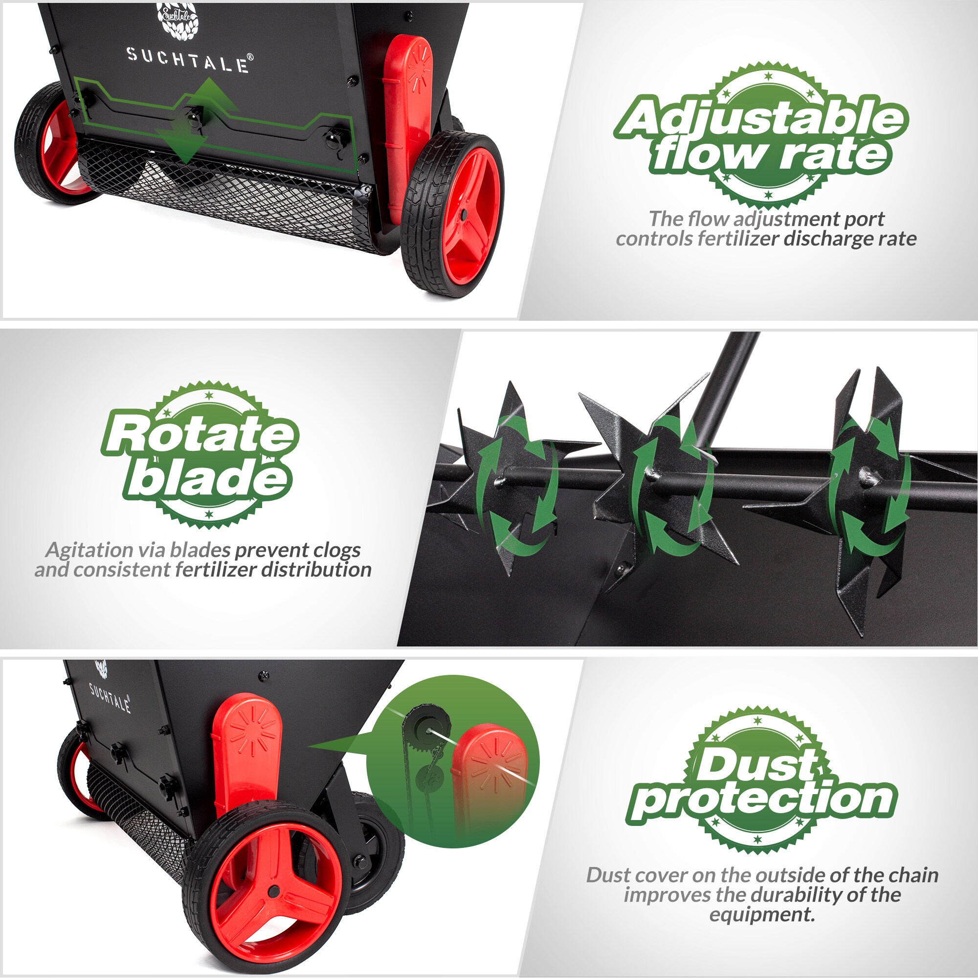 Suchtale SP-002-LS Push-Spreaders - View #3