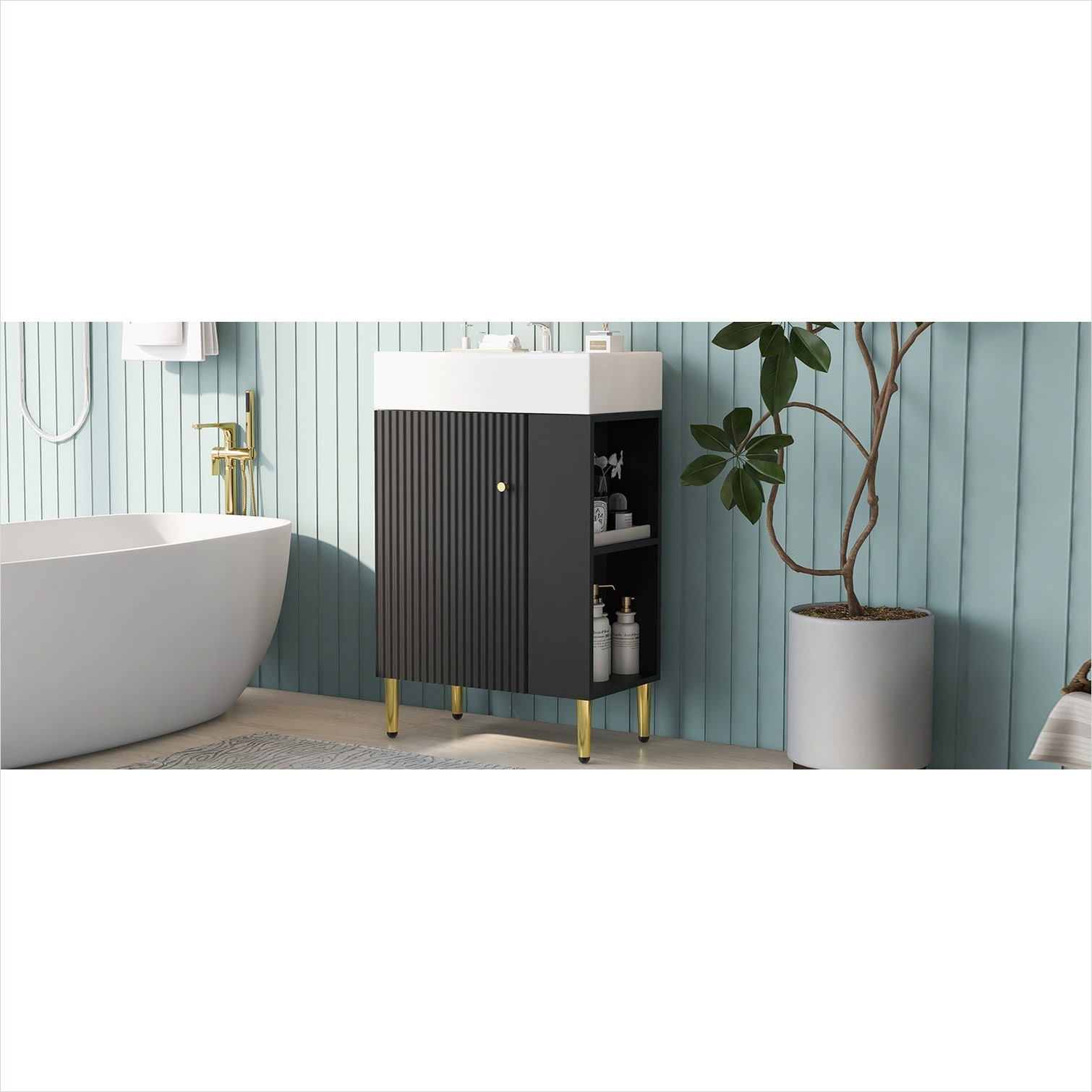 SunJet SMUB5QAZW3DA Bath-Vanity-Combo - View #3