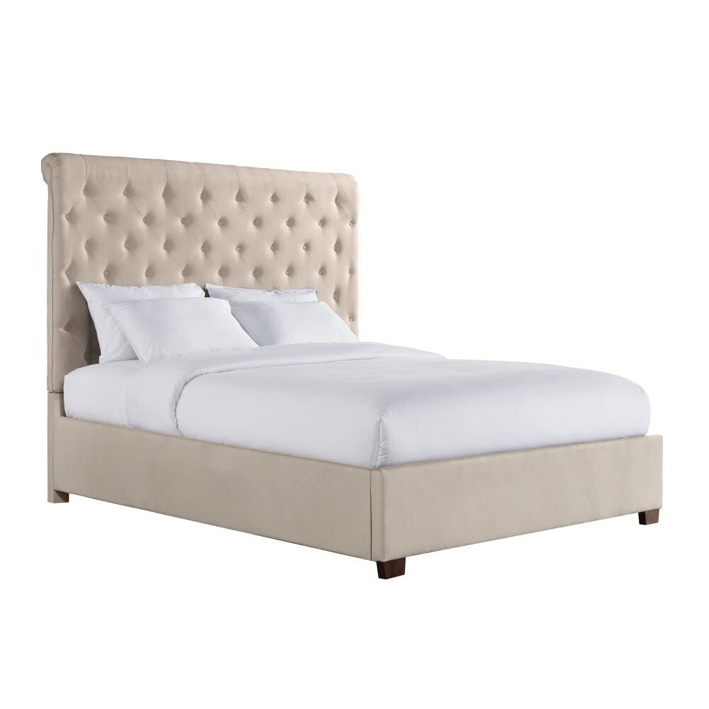 Picket House Furnishings Jeremiah Sand King Wood Upholstered Bed at ...