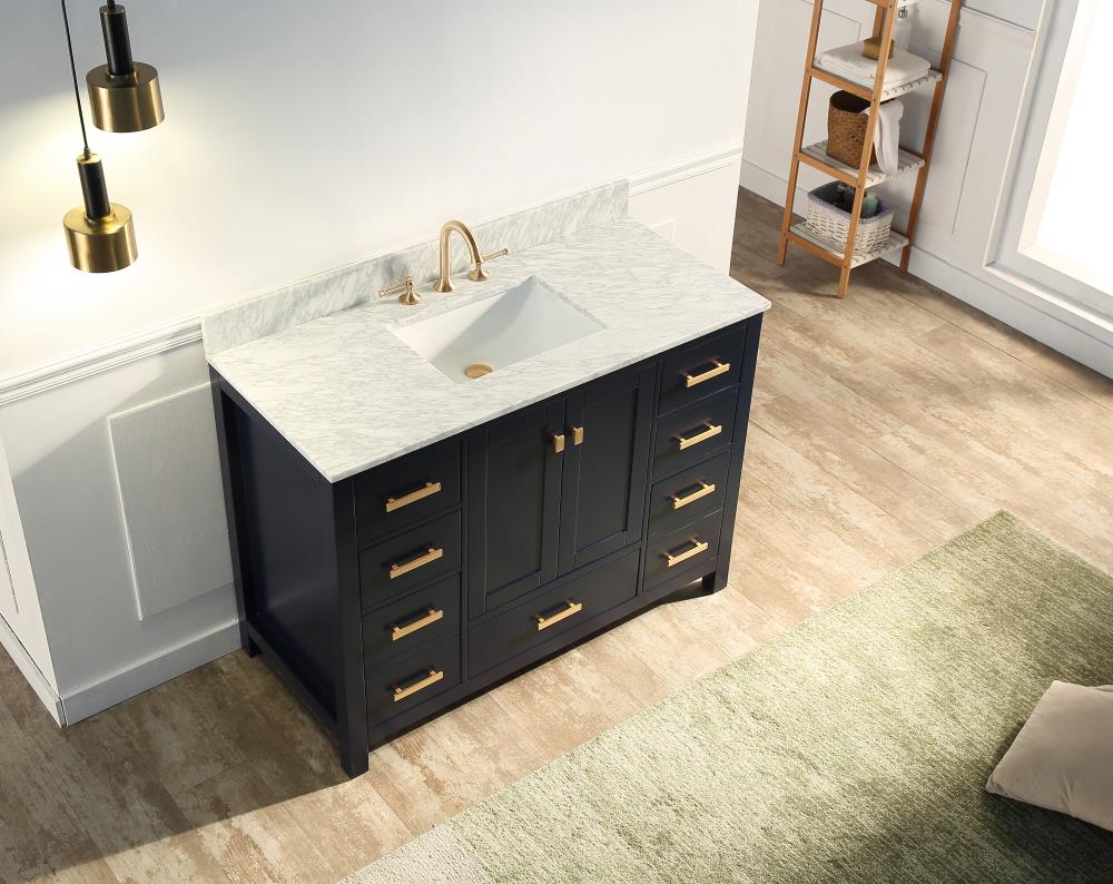 SUPREME WOOD 69048D-CAB-DB-SQ Bath-Vanity-Combo - View #3