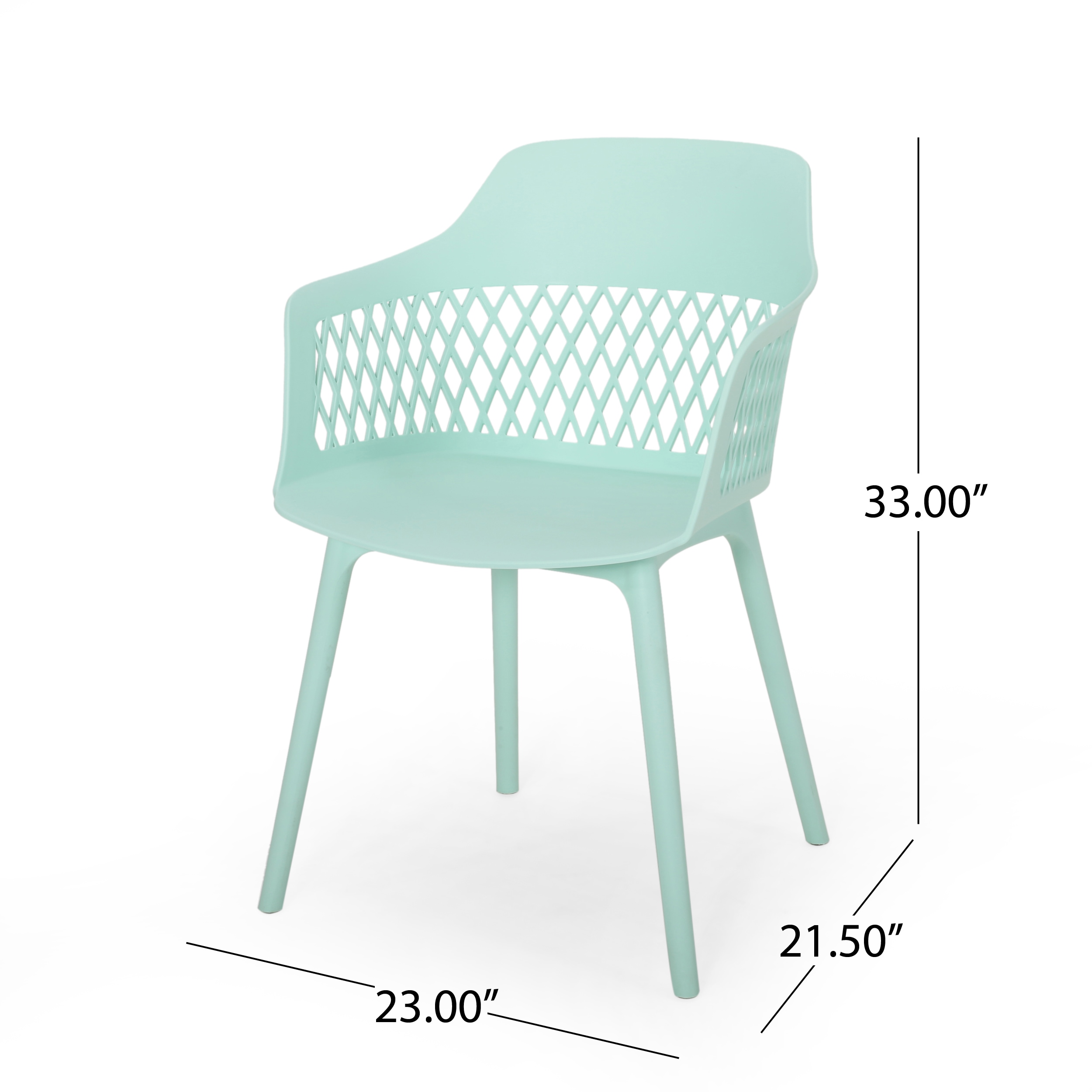 Moda Furnishings MD68375-MNT Patio-Chairs - View #4