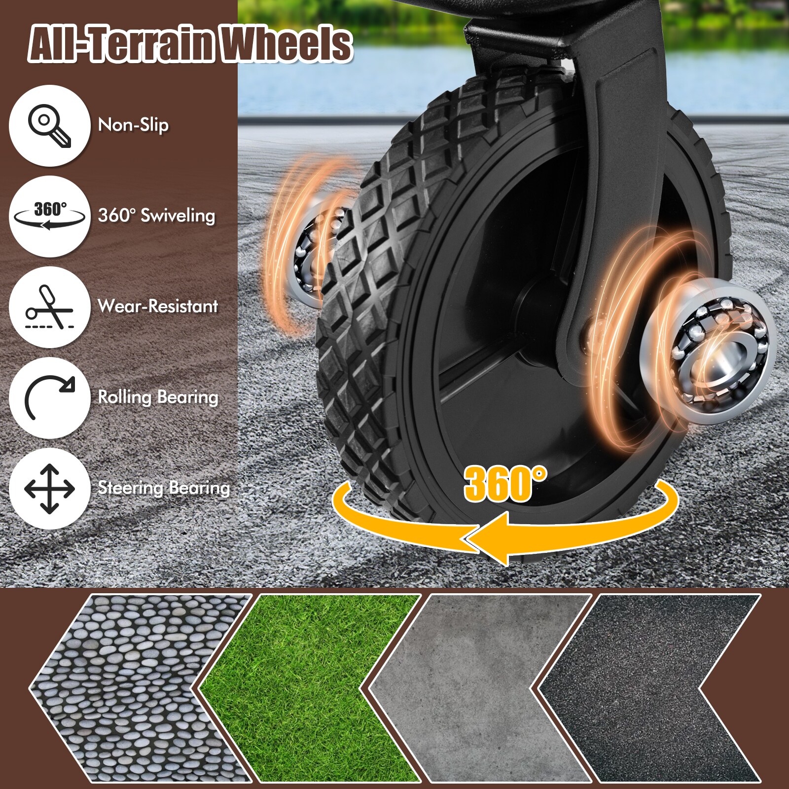 Iseryn GC-117NP43CF Yard-Carts - View #5