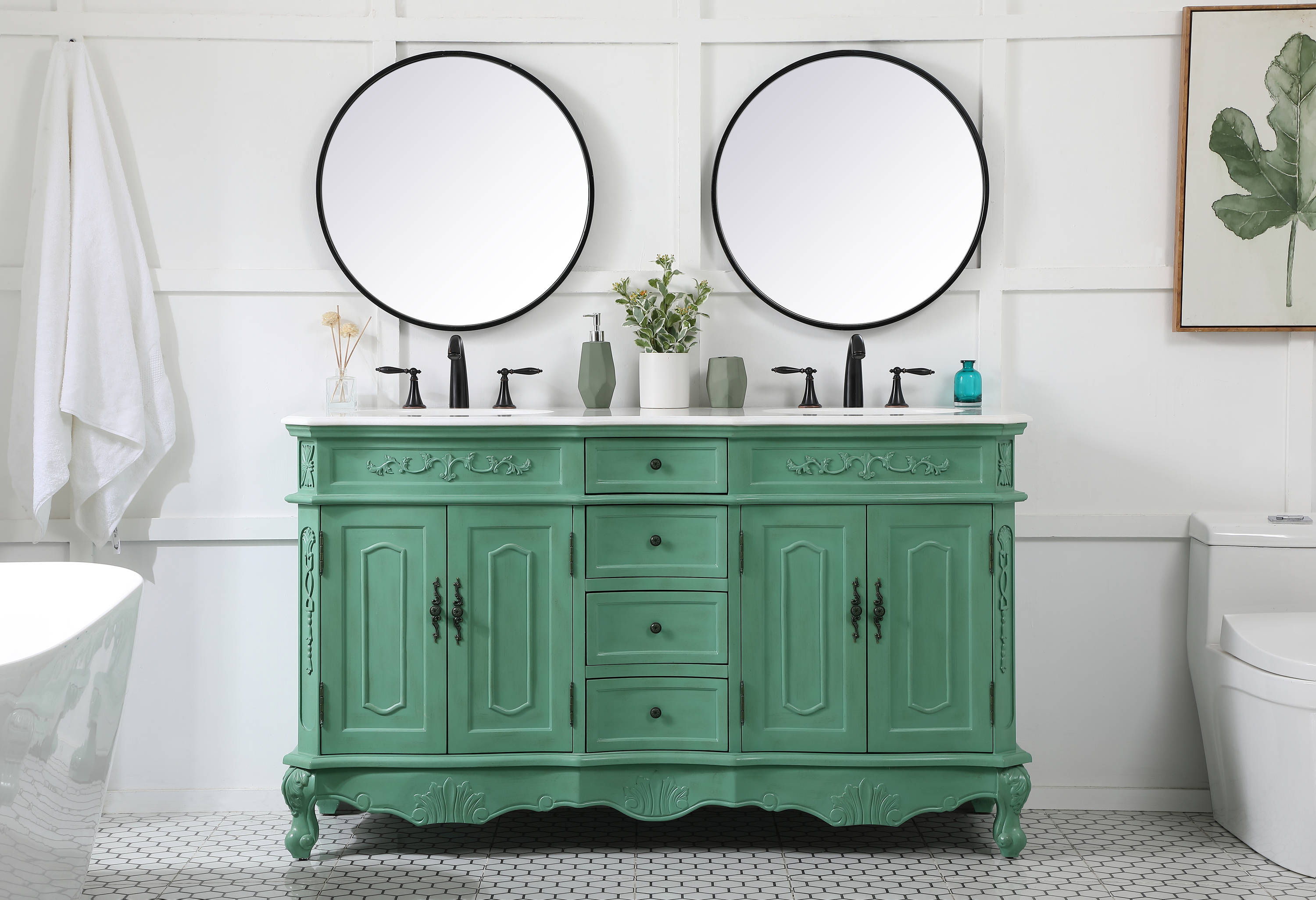 Elegant Decor HF30480DVM Bath-Vanity-Combo - View #5