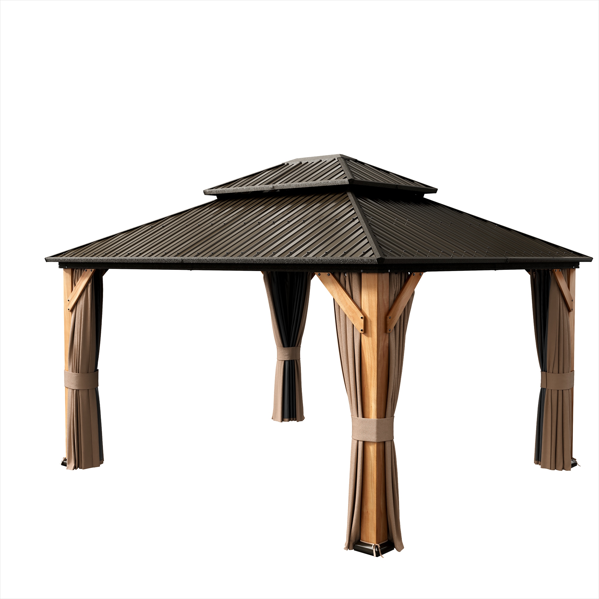 Dimakai DK-0605LC1131 Wood-Resin-Gazebos - View #11