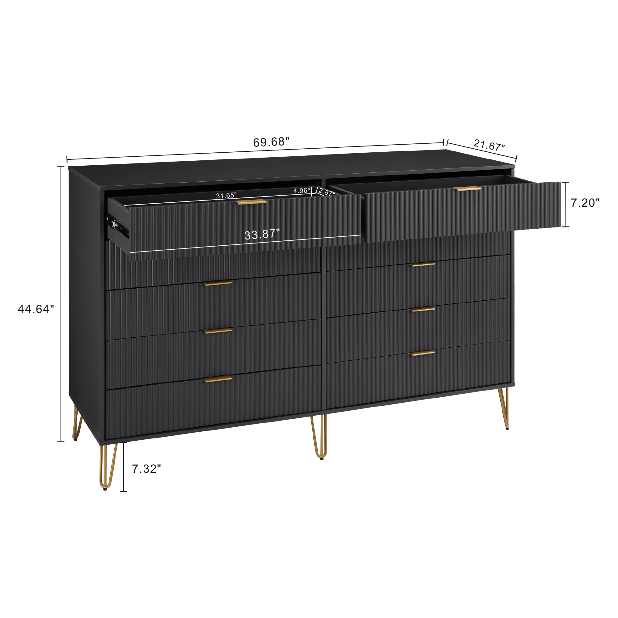 Manhattan Comfort 2-DB04-BK dressers - View #4