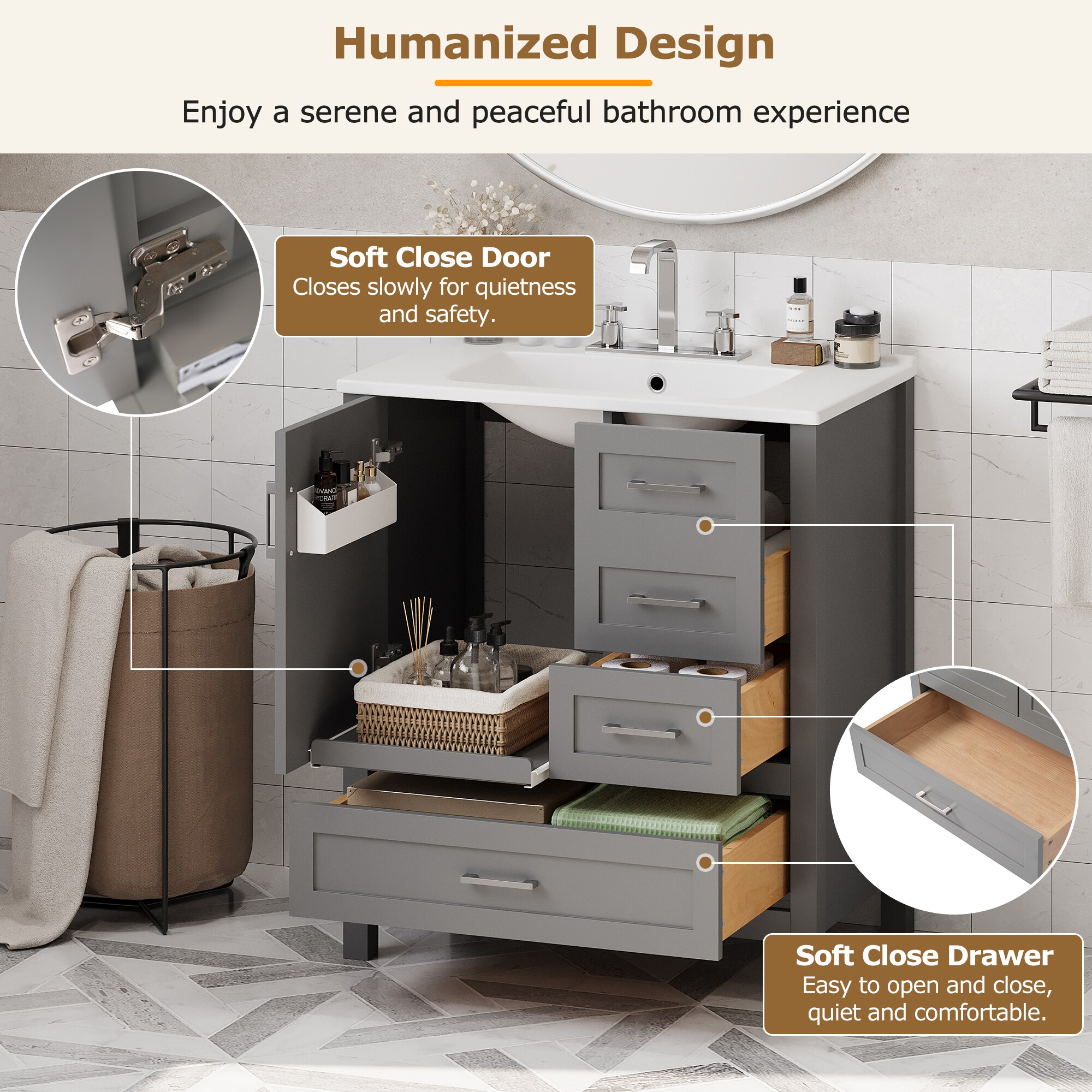 GDFStudio 338049 Bath-Vanity-Combo - View #5