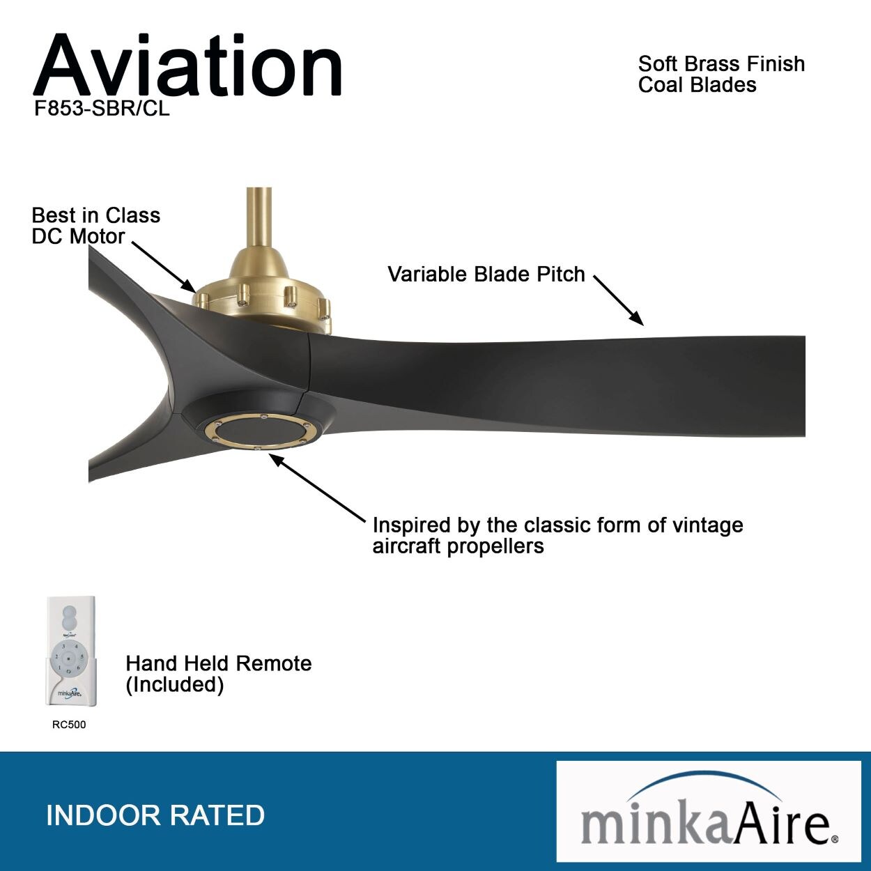 Minka Aire F853-SBR/CL Ceiling-Fans - View #4