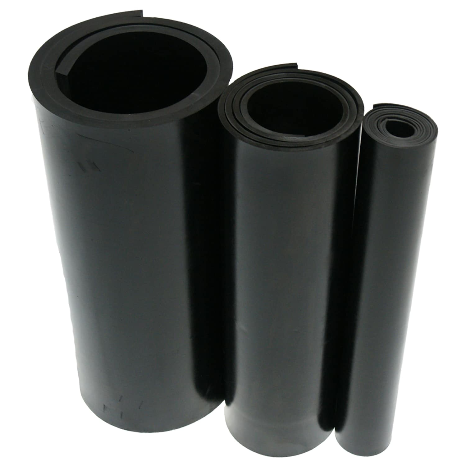 Rubber-Cal Closed Cell Neoprene 1/16-in T x 39-in W x 6-ft 6-in L Black  Commercial/Residential 50A Durometer Rubber Sheet in the Rubber Sheets &  Rolls department at