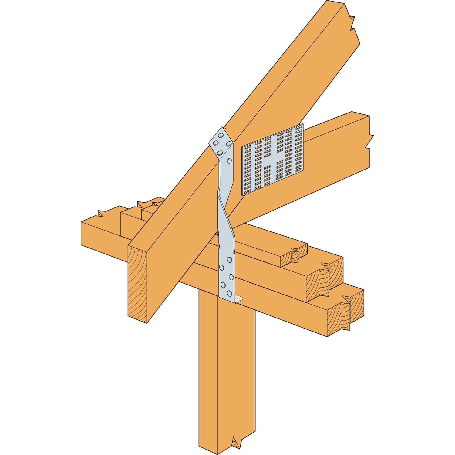 Simpson Strong-Tie LTS18 Trusses-And-Rafter-Ties - View #2