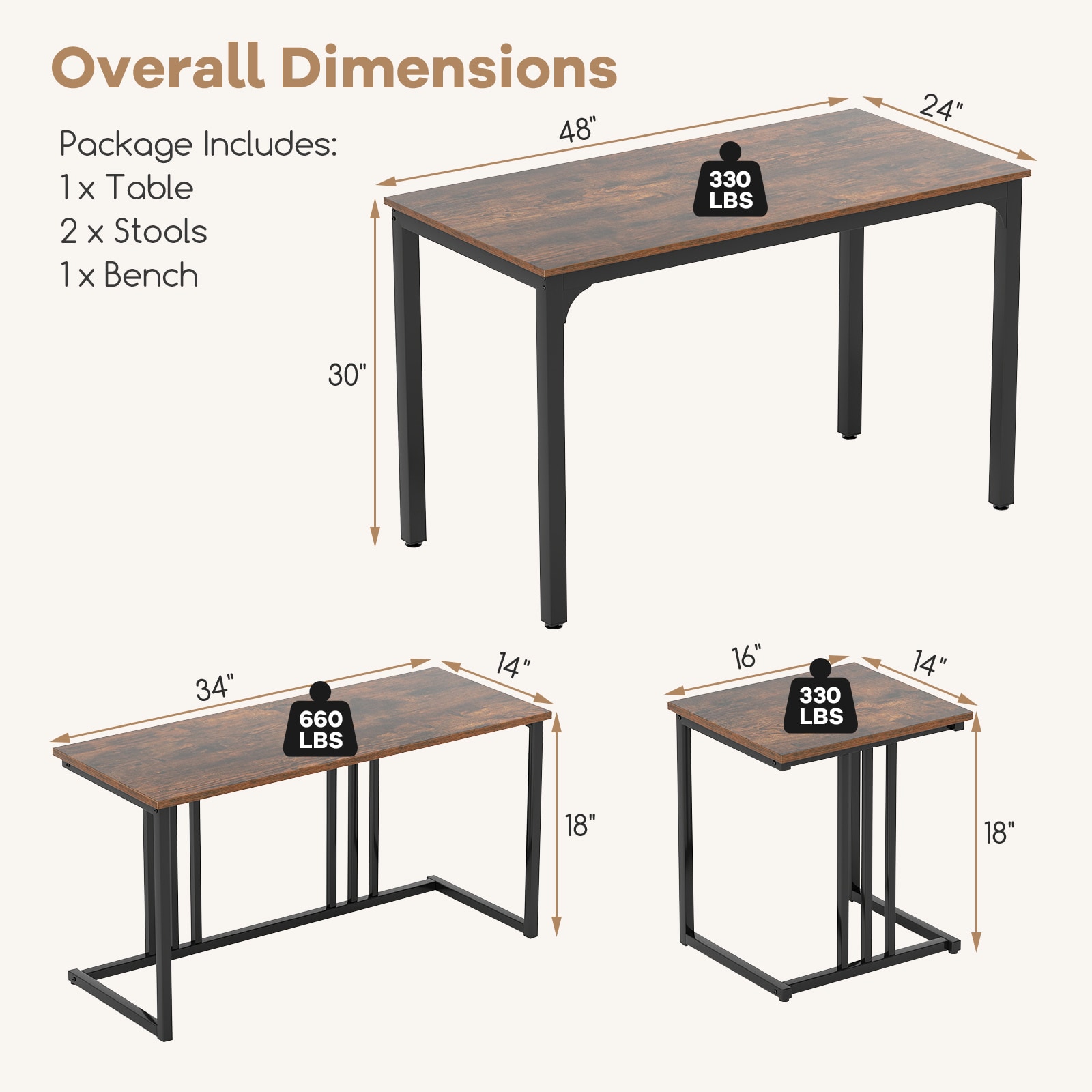 Slickblue D-CO-FC72501VJ Dining-Sets - View #4
