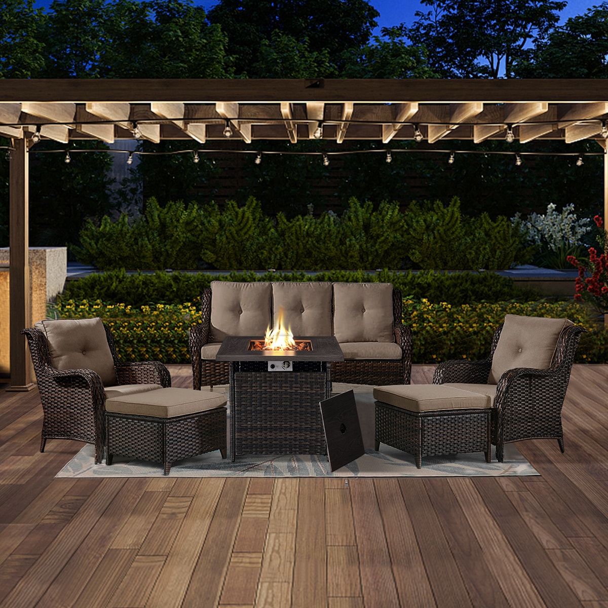 Rilyson FS013014006098-3 Patio-Conversation-Sets - View #2