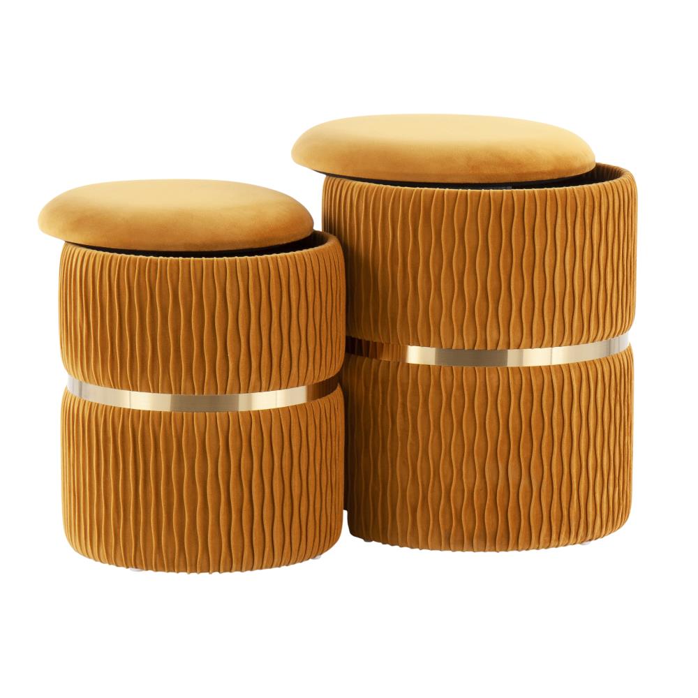 LumiSource OT-CINCH AUVOR Indoor-Ottomans - View #3