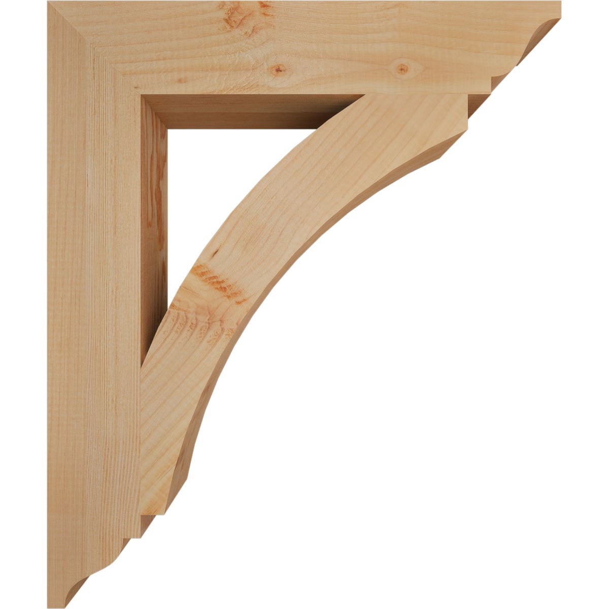Ekena Millwork BKT04X22X26THR01SDF Exterior-Brackets-Braces - View #3