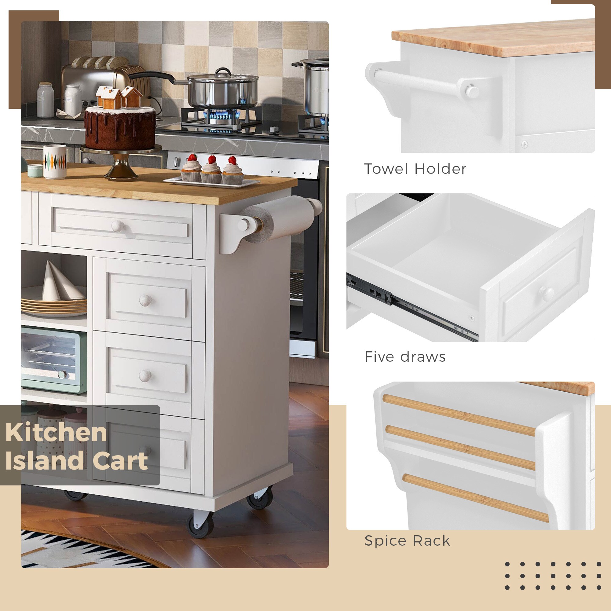 SINOFURN SYB260013WT Kitchen-Furniture - View #17