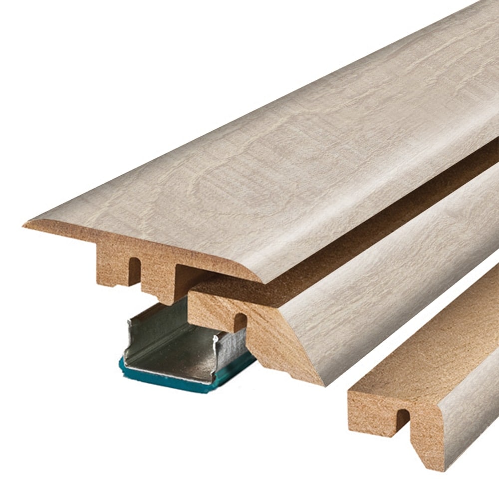 Project Source MG001748 Marlow 0.75-Inches T x 2.37-Inches W x 78.7-Inches L Laminate wood Multi-purpose Floor Moulding