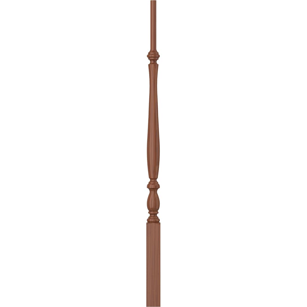L.J. Smith Stair Systems LJP-2915-C 38 38-in x 1.75-in Unfinished Cherry Pin Top Stair Baluster