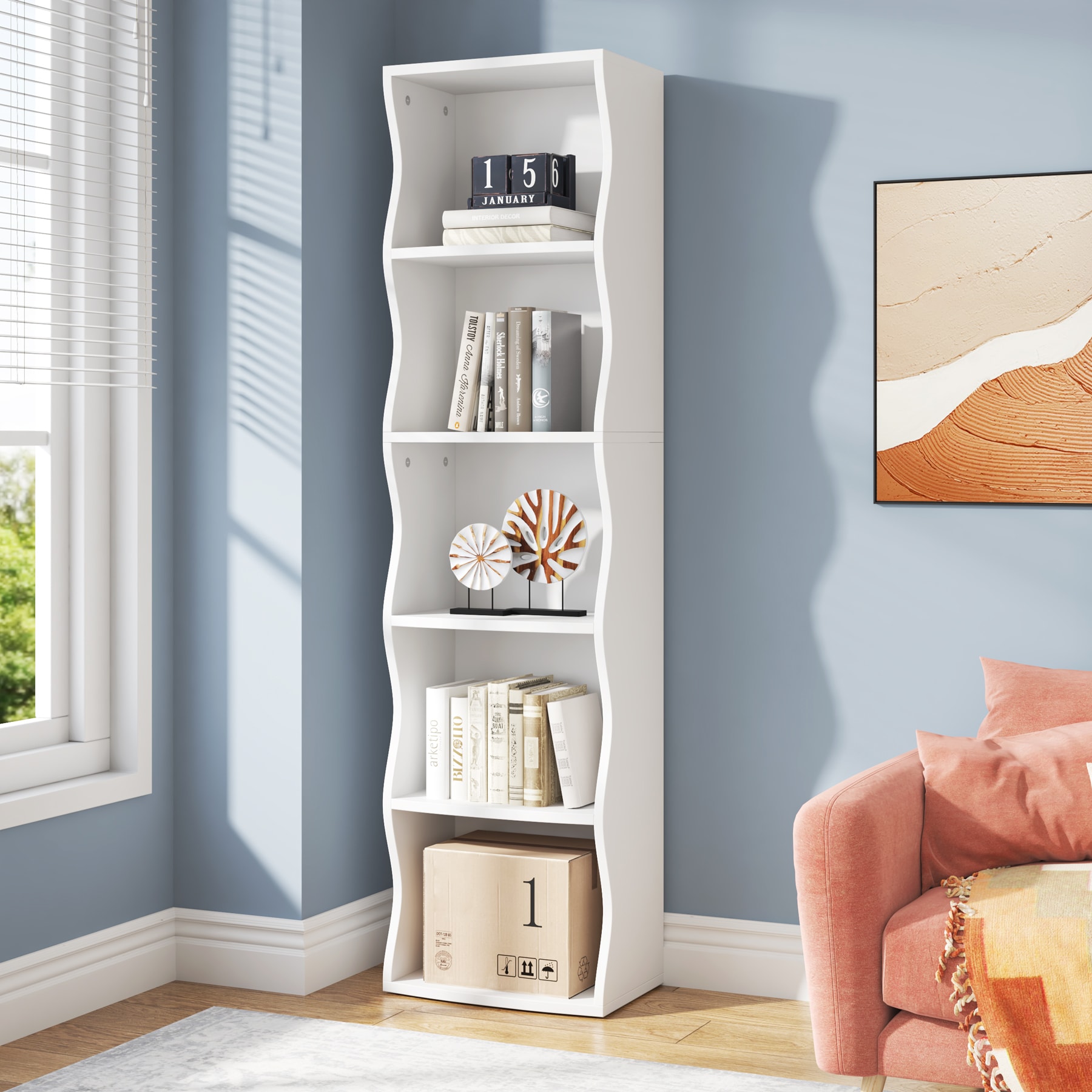 Tribesigns HOGA-J0139 bookcases - View #2