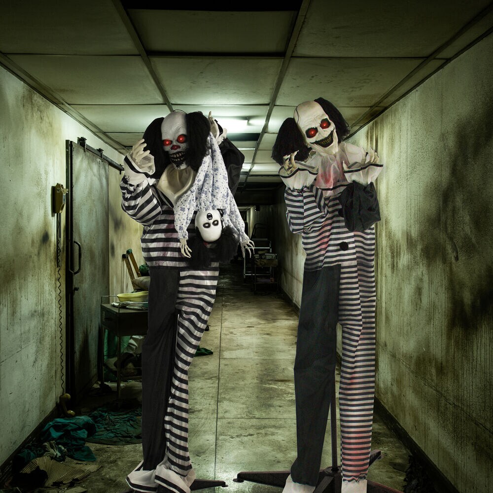 Haunted Hill Farm HHCLOWN-10FLSA Halloween-Animatronics - View #15