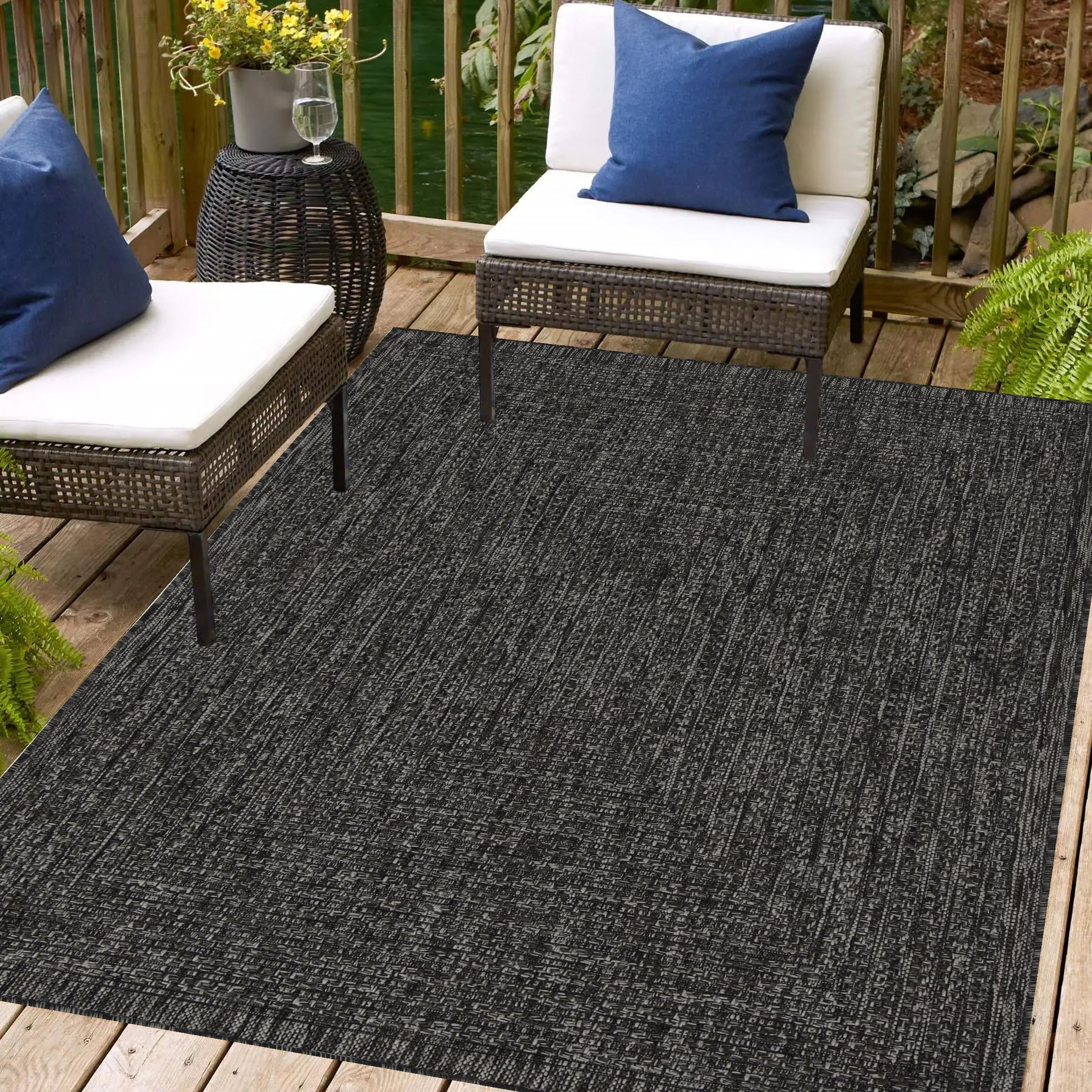 Playa Rug PLY-VIO-BLK-2X3 rugs - View #5