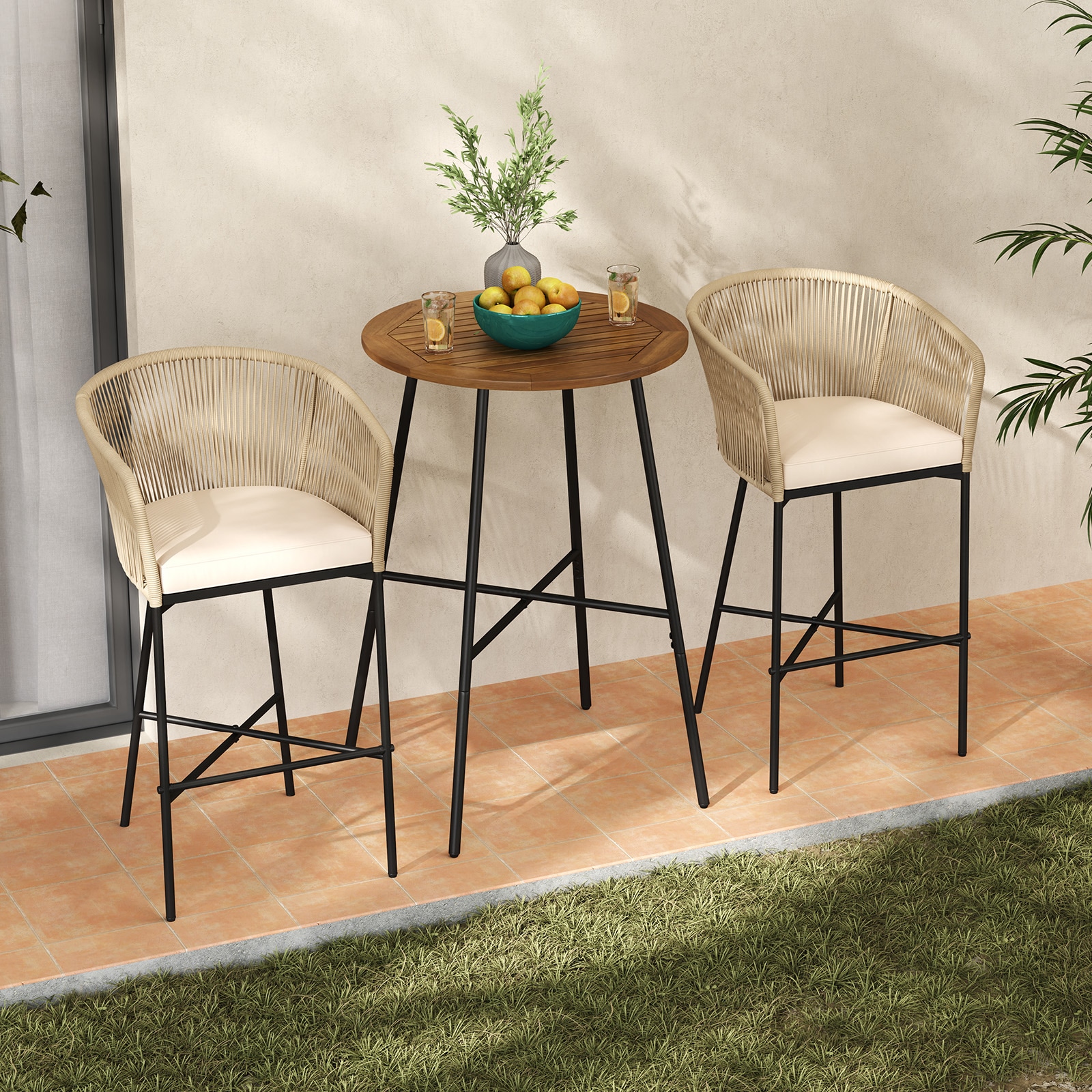 Slickblue D-CO-+HW89037WH Patio-Dining-Sets - View #5