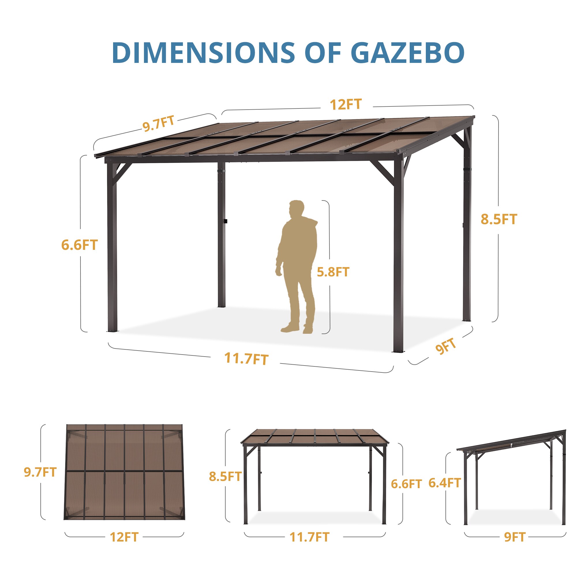 Yurevna LMD-BL-2 Wood-Resin-Gazebos - View #9