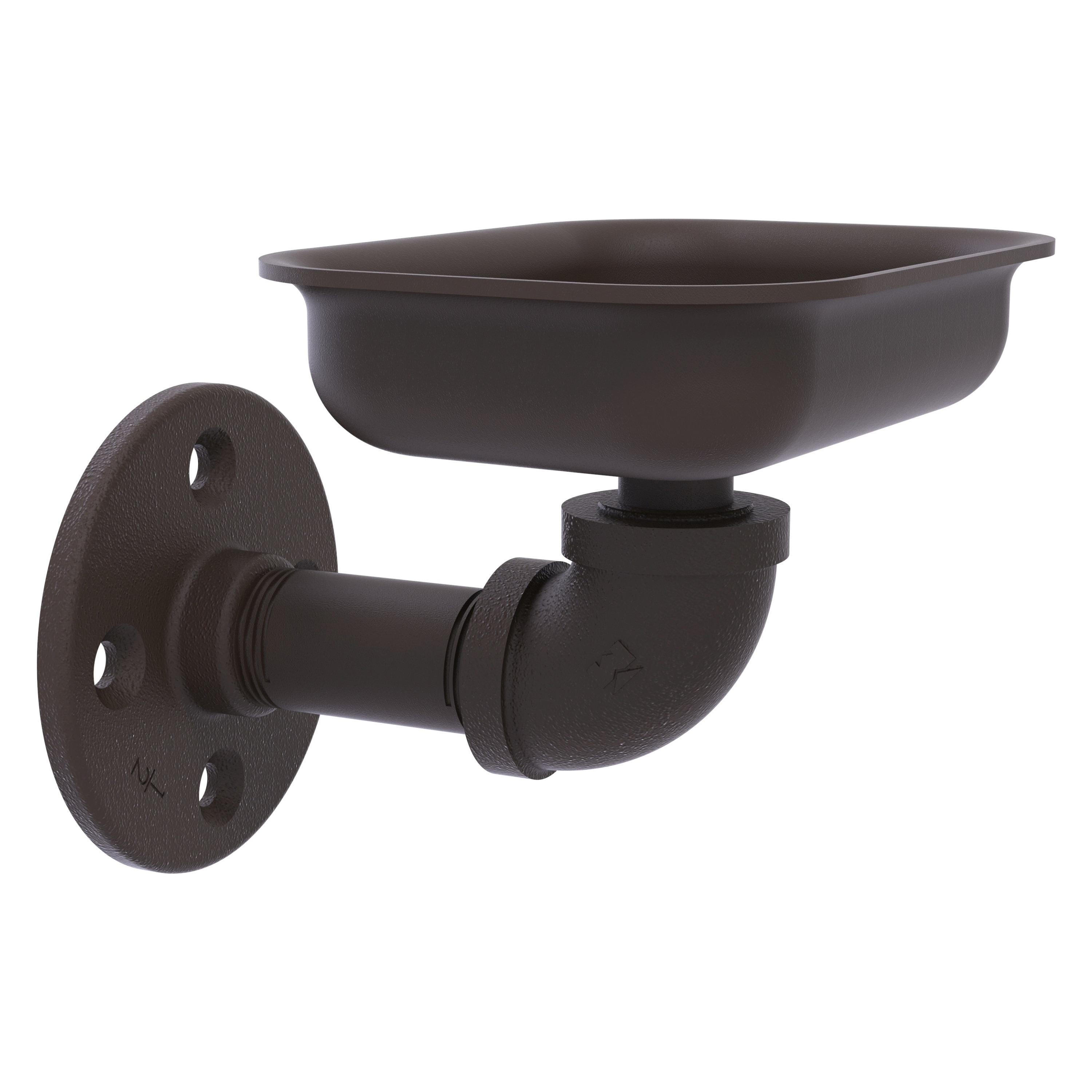 Allied Brass P-600-WSD-ORB Pipeline Oil Rubbed Bronze Metal Soap Dish