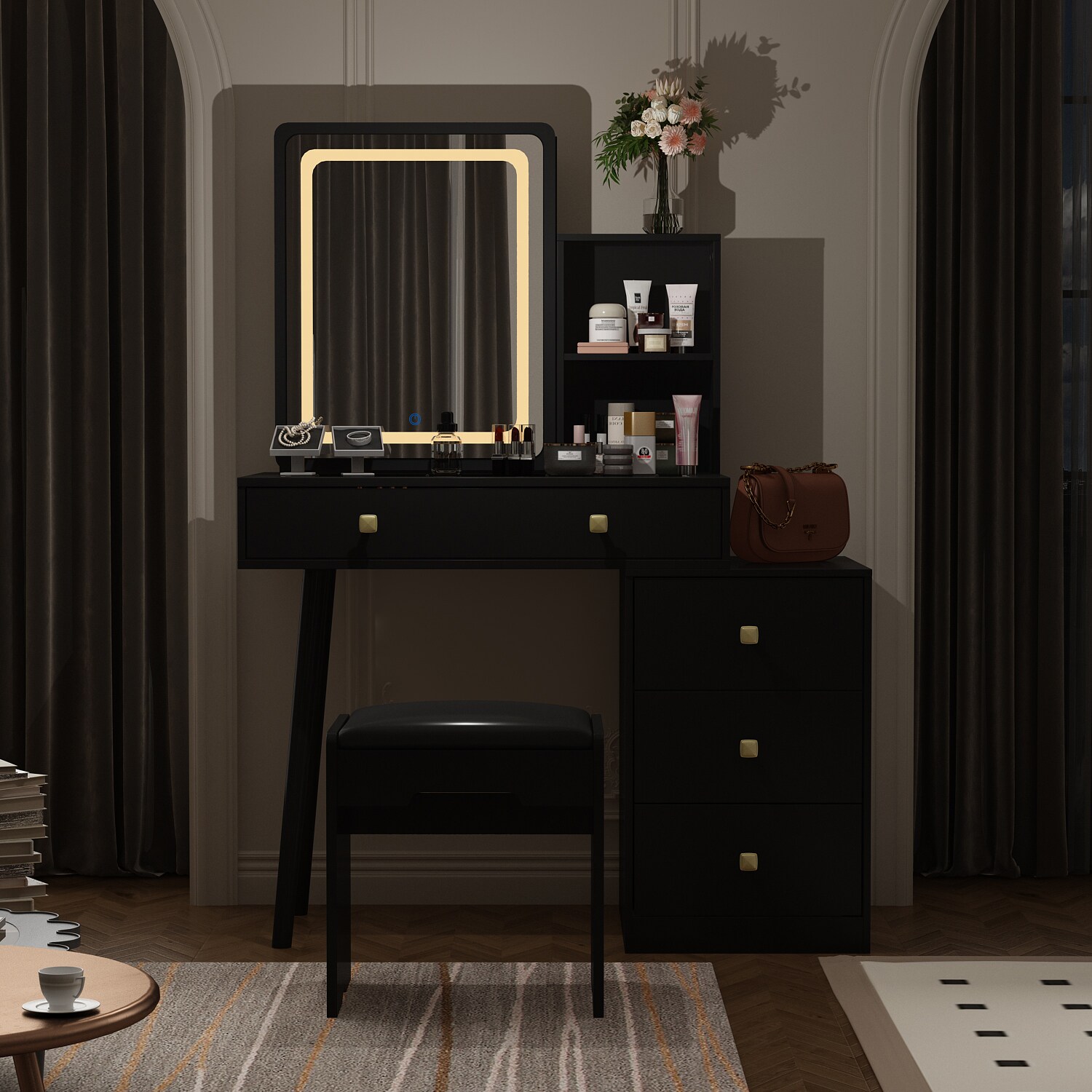 FUFU&GAGA LJY-KF020356-02 Bedroom-Vanities - View #3