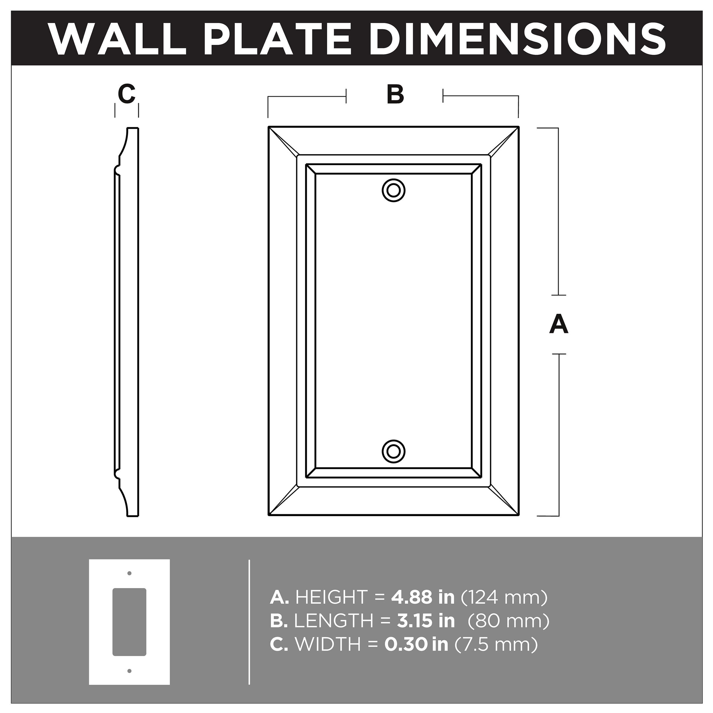 allen + roth W31560-PW-KT Electrical-Wall-Plates - View #9