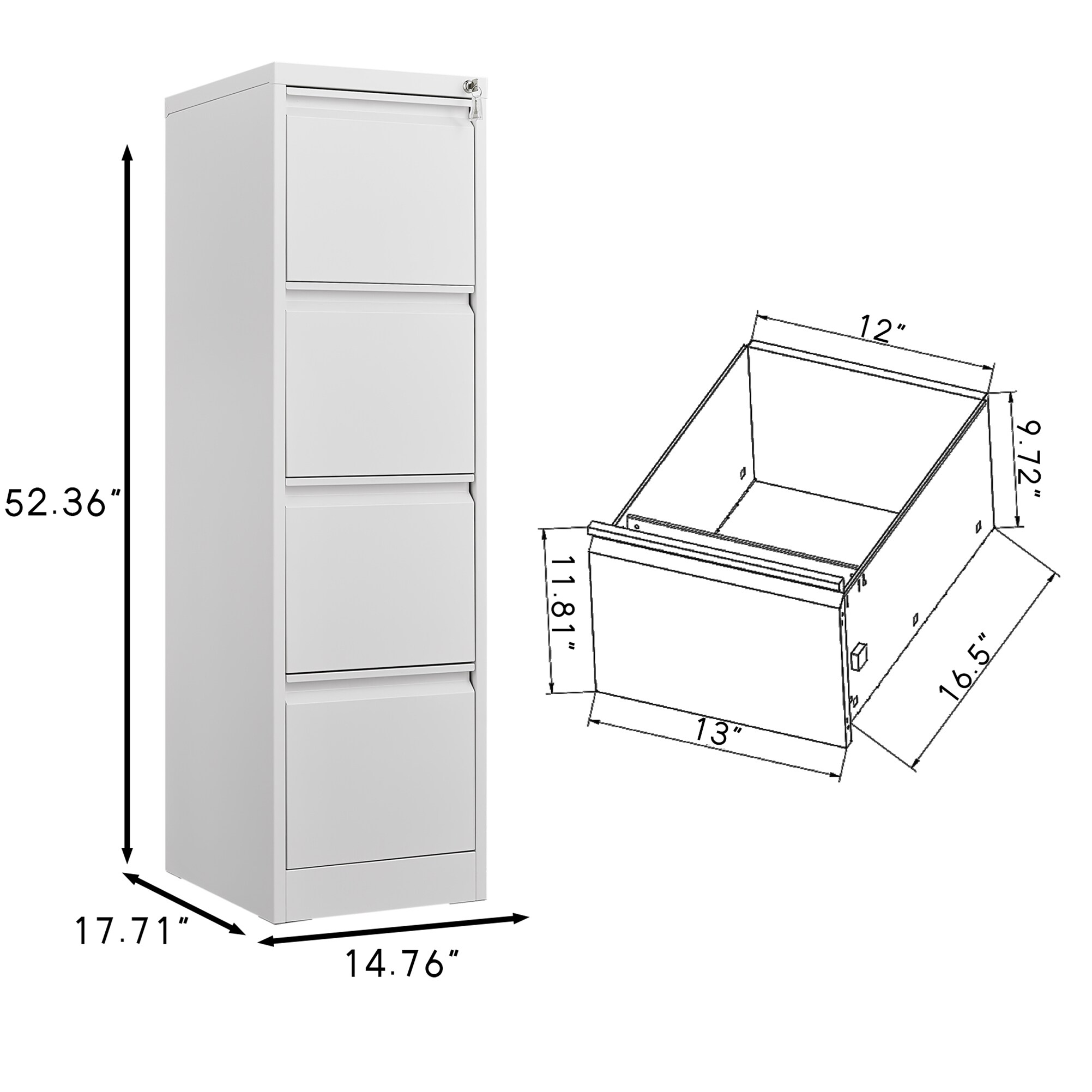 Kahomvis EUL-QPO3-379 Storage-Cabinets - View #2